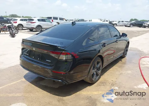 2024 Honda Accord Hybrid Sport-L из США, поврежденный, VIN 1HGCY2F75RA060483